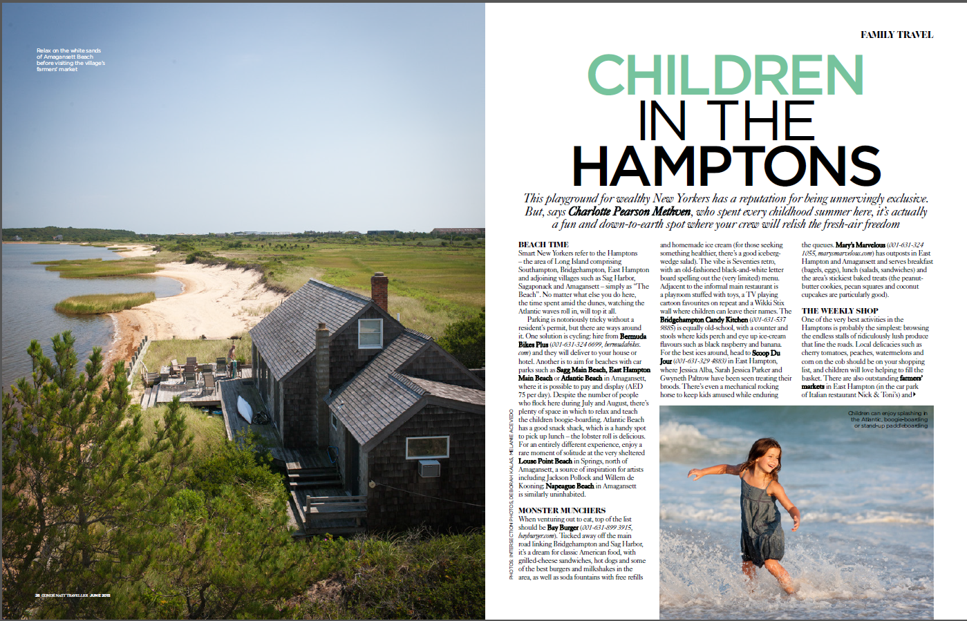 Family Travel in the Hamptons